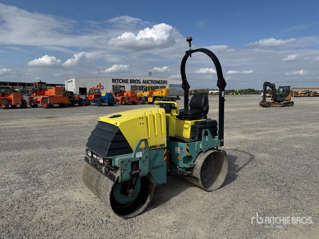 2009 Ammann AV26-2 Rullo vibrante tandem - Vegvals: bilde 2 2009 Ammann AV26-2 Rullo vibrante tandem - Vegvals: bilde 2