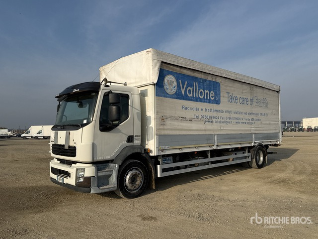 2010 Volvo FL290 4x2 Curtain Side Truck - Kapellbil: bilde 1 2010 Volvo FL290 4x2 Curtain Side Truck - Kapellbil: bilde 1