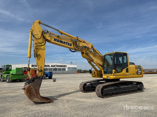 2011 Komatsu PC210NLC-8 Escavatore cingolato - Beltegraver: bilde 1 2011 Komatsu PC210NLC-8 Escavatore cingolato - Beltegraver: bilde 1