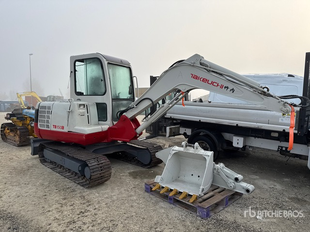 2011 Takeuchi TB150C (Inoperable) Mini Excavator: <6.6t - Minigraver: bilde 2 2011 Takeuchi TB150C (Inoperable) Mini Excavator: <6.6t - Minigraver: bilde 2