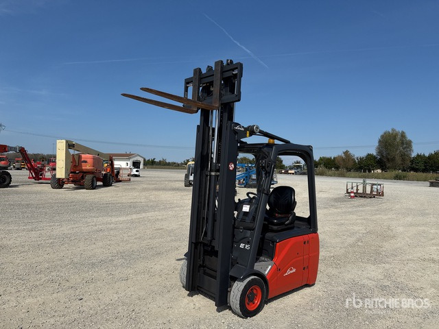 2014 Linde E16C-01 1600 kg Electric Forklift - El-truck: bilde 1 2014 Linde E16C-01 1600 kg Electric Forklift - El-truck: bilde 1