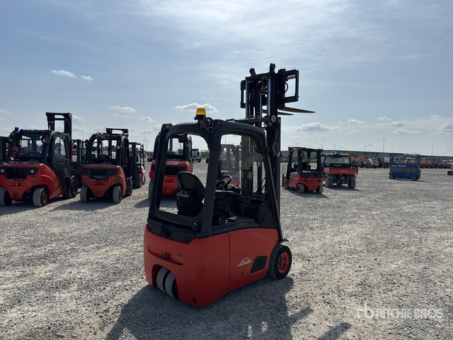 2014 Linde E16C-01 1600 kg Electric Forklift - El-truck: bilde 3 2014 Linde E16C-01 1600 kg Electric Forklift - El-truck: bilde 3