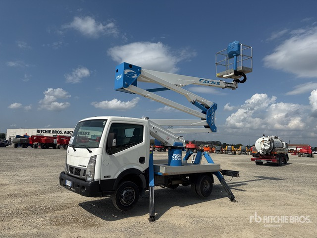 2017 Nissan Cabstar Cabstar 35.12 2016 Socage DA 320 20 m on Bucket Truck - Billift: bilde 1 2017 Nissan Cabstar Cabstar 35.12 2016 Socage DA 320 20 m on Bucket Truck - Billift: bilde 1