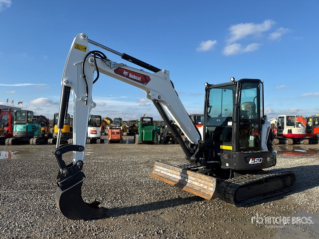 2023 Bobcat E50Z Long Arm Mini Excavator: <6.6t - Minigraver: bilde 1 2023 Bobcat E50Z Long Arm Mini Excavator: <6.6t - Minigraver: bilde 1