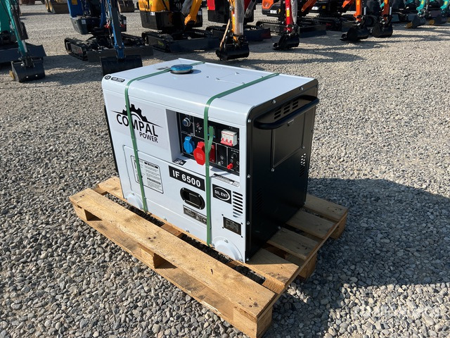 2024 Compal IF6500 6 kW (Unused) Portable Generator Set: <20kVA/16kW - Elektrisk generator: bilde 1 2024 Compal IF6500 6 kW (Unused) Portable Generator Set: <20kVA/16kW - Elektrisk generator: bilde 1
