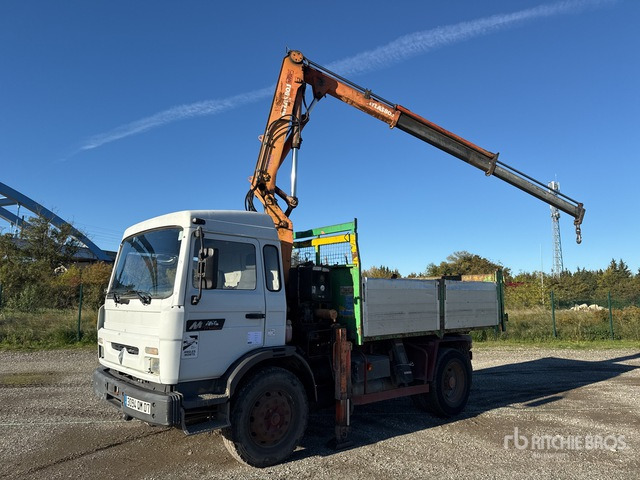 1998 Renault Midliner M210 1990 atlas 80.1 4000 kg on 4x2 ... Flatbed Truck with Crane - Planbil, Kranbil: bilde 2 1998 Renault Midliner M210 1990 atlas 80.1 4000 kg on 4x2 ... Flatbed Truck with Crane - Planbil, Kranbil: bilde 2