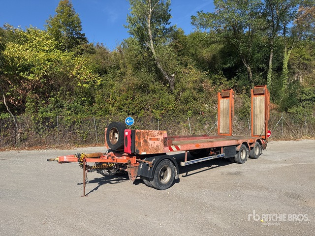 2003 TR AX R243WUL Tri/A Single Drop Remorque Port ... Lowboy Trailer - Transporter tilhenger: bilde 2 2003 TR AX R243WUL Tri/A Single Drop Remorque Port ... Lowboy Trailer - Transporter tilhenger: bilde 2