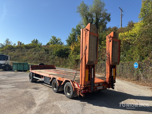 2003 TR AX R243WUL Tri/A Single Drop Remorque Port ... Lowboy Trailer - Transporter tilhenger: bilde 3 2003 TR AX R243WUL Tri/A Single Drop Remorque Port ... Lowboy Trailer - Transporter tilhenger: bilde 3