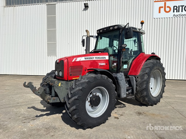 2005 Massey Ferguson 7480 Dyna-VT 4x4 Tracteur Agricole 4WD Tractor - Traktor: bilde 1 2005 Massey Ferguson 7480 Dyna-VT 4x4 Tracteur Agricole 4WD Tractor - Traktor: bilde 1