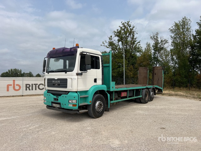 2006 MAN TGA 26.390 6x2-2BL Camion Plateau Flatbed Truck - Transporter lastebil: bilde 1 2006 MAN TGA 26.390 6x2-2BL Camion Plateau Flatbed Truck - Transporter lastebil: bilde 1