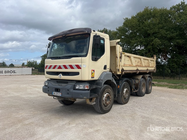 2006 Renault Kerax 370 DCI 8x4 Camion Bi-Benne Tri/A Dump Truck - Tippbil: bilde 1 2006 Renault Kerax 370 DCI 8x4 Camion Bi-Benne Tri/A Dump Truck - Tippbil: bilde 1