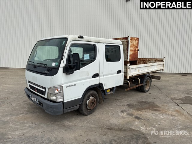 2007 Mitsubishi Canter 3C13D 4x2 Camion Benne (Inoperable) Dump Truck: Light Duty - Tippbil: bilde 1 2007 Mitsubishi Canter 3C13D 4x2 Camion Benne (Inoperable) Dump Truck: Light Duty - Tippbil: bilde 1