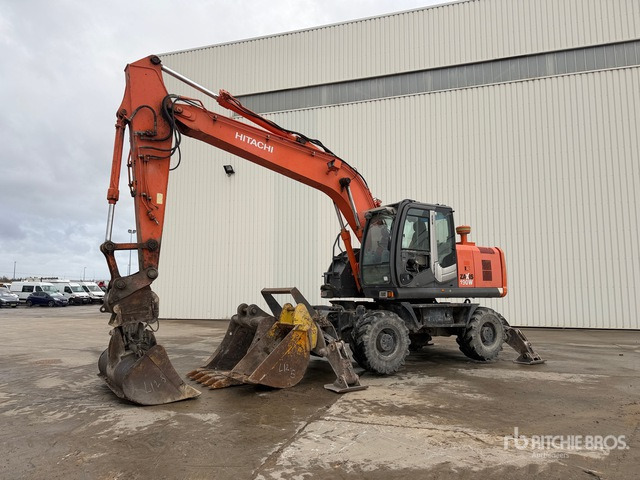 2008 Hitachi ZX190W-3 Pelle Sur Pneus Wheel Excavator - Hjulgraver: bilde 1 2008 Hitachi ZX190W-3 Pelle Sur Pneus Wheel Excavator - Hjulgraver: bilde 1