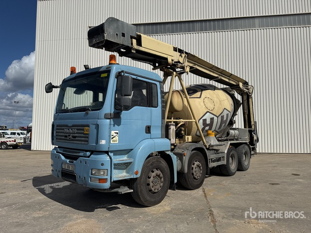 2008 MAN TGA32.360 8x4 Camion Malaxeur 8x4 Mixer Truck - Betongbil: bilde 1 2008 MAN TGA32.360 8x4 Camion Malaxeur 8x4 Mixer Truck - Betongbil: bilde 1