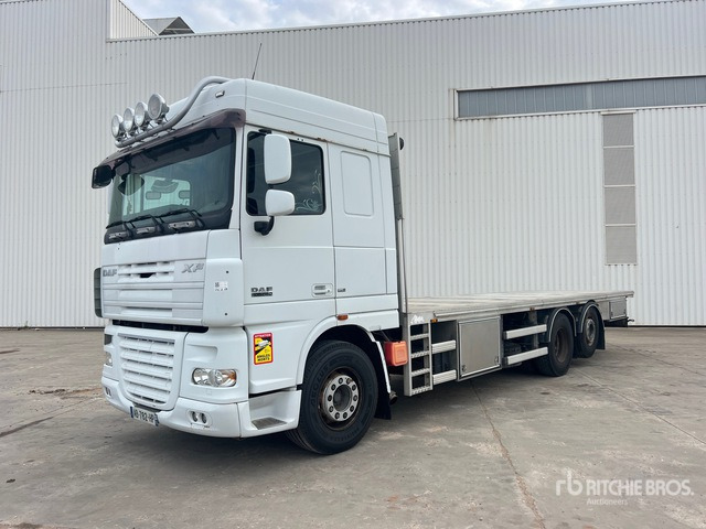 2009 DAF XF105.510 Camion Plateau Flatbed Truck - Planbil: bilde 2 2009 DAF XF105.510 Camion Plateau Flatbed Truck - Planbil: bilde 2