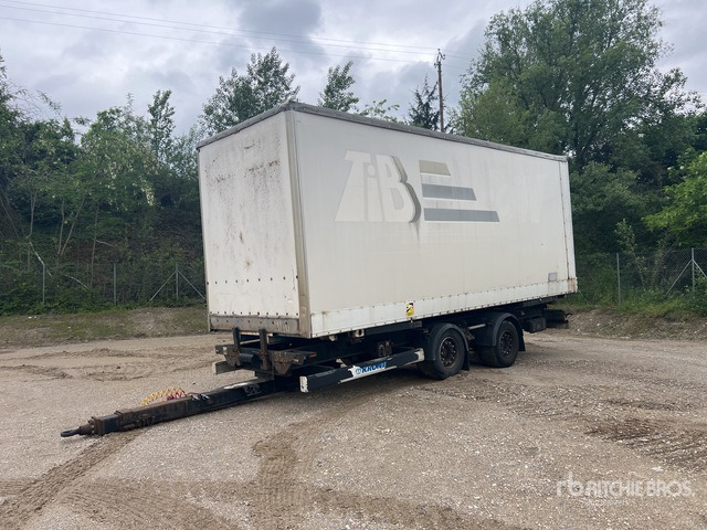 2010 Krone ZZ18B3EC 7.60 m T/A Remorque Porte Conte ... Container Trailer - Beitepusser/ Kantklipper: bilde 2 2010 Krone ZZ18B3EC 7.60 m T/A Remorque Porte Conte ... Container Trailer - Beitepusser/ Kantklipper: bilde 2