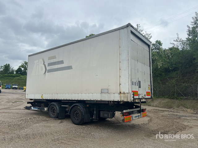 2010 Krone ZZ18B3EC 7.60 m T/A Remorque Porte Conte ... Container Trailer - Beitepusser/ Kantklipper: bilde 3 2010 Krone ZZ18B3EC 7.60 m T/A Remorque Porte Conte ... Container Trailer - Beitepusser/ Kantklipper: bilde 3