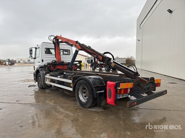 2010 Mercedes-Benz Axor 1829 2010 Palfinger Pk6500 on 4x2 Ch ... Dump Truck with Crane - Tippbil: bilde 2 2010 Mercedes-Benz Axor 1829 2010 Palfinger Pk6500 on 4x2 Ch ... Dump Truck with Crane - Tippbil: bilde 2