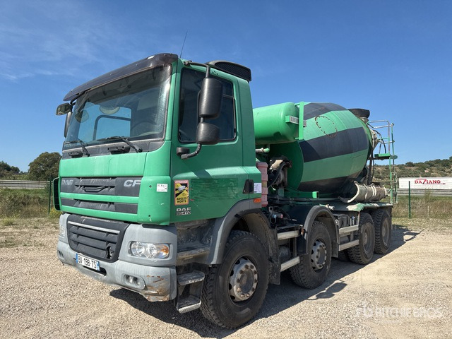2011 DAF CF85.410 8x4 Camion Malaxeur 8x4 Mixer Truck - Betongbil: bilde 1 2011 DAF CF85.410 8x4 Camion Malaxeur 8x4 Mixer Truck - Betongbil: bilde 1