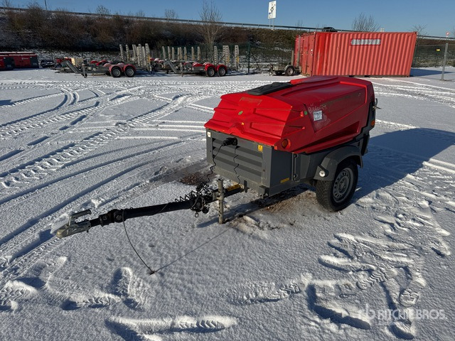 2013 Atlas Copco XAS37 Mobile Compresseur A Air Air Compressor - Luftkompressor: bilde 1 2013 Atlas Copco XAS37 Mobile Compresseur A Air Air Compressor - Luftkompressor: bilde 1