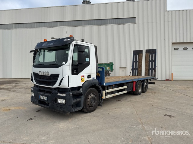 2013 Iveco 6x2 Camion Plateau Flatbed Truck - Transporter lastebil: bilde 1 2013 Iveco 6x2 Camion Plateau Flatbed Truck - Transporter lastebil: bilde 1