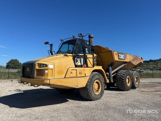2016 Cat 730C2 Tombereau Articule Articulated Dump Truck - Rammestyrt dumper: bilde 1 2016 Cat 730C2 Tombereau Articule Articulated Dump Truck - Rammestyrt dumper: bilde 1