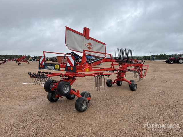 2016 Kuhn GA6632 6.6 m Semi-Mount 2 Rotor Andaineuse Hay Rake - Høyvender: bilde 3 2016 Kuhn GA6632 6.6 m Semi-Mount 2 Rotor Andaineuse Hay Rake - Høyvender: bilde 3