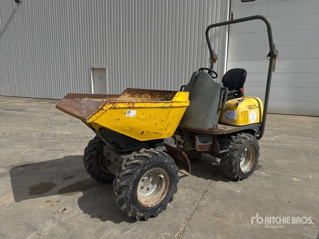 2016 Wacker Neuson 1501 1.5 t 4x4 Swivel Motobasculeur ... Dumper - Kompaktdumper: bilde 2 2016 Wacker Neuson 1501 1.5 t 4x4 Swivel Motobasculeur ... Dumper - Kompaktdumper: bilde 2