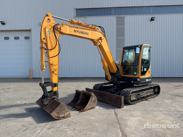 2018 Hyundai R80CR-9A Pelle Sur Chenilles Tracked Excavator - Beltegraver: bilde 1 2018 Hyundai R80CR-9A Pelle Sur Chenilles Tracked Excavator - Beltegraver: bilde 1