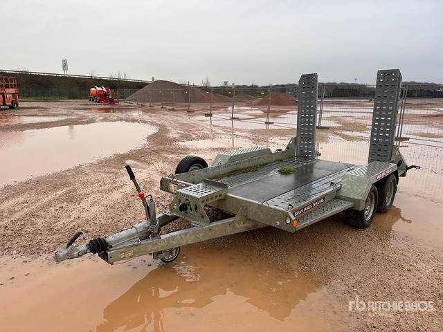 2021 Brian James Trailer P Draw 2400 Remorque 2 Esieux T/A Equipment Trailer - Lavloader tilhenger: bilde 1 2021 Brian James Trailer P Draw 2400 Remorque 2 Esieux T/A Equipment Trailer - Lavloader tilhenger: bilde 1