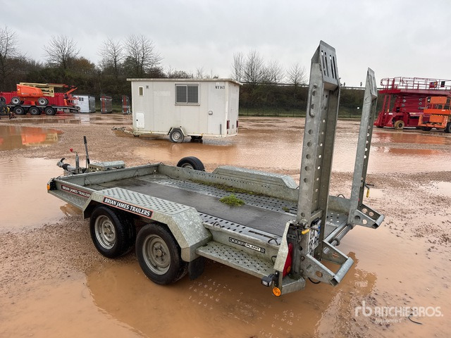 2021 Brian James Trailer P Draw 2400 Remorque 2 Esieux T/A Equipment Trailer - Lavloader tilhenger: bilde 2 2021 Brian James Trailer P Draw 2400 Remorque 2 Esieux T/A Equipment Trailer - Lavloader tilhenger: bilde 2