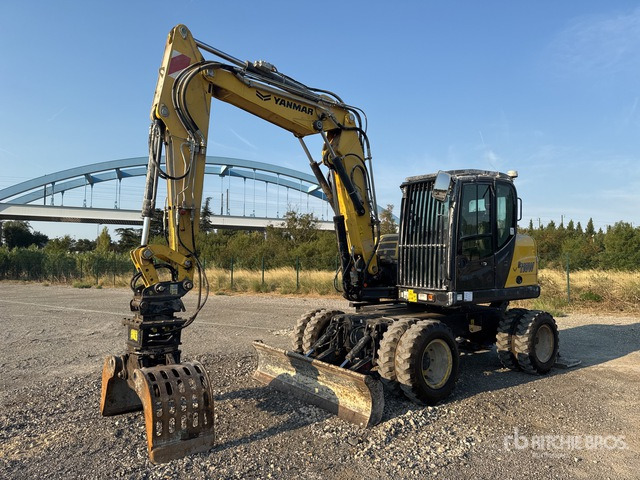 2021 Yanmar B110W Pelle Sur Pneus Wheel Excavator - Hjulgraver: bilde 2 2021 Yanmar B110W Pelle Sur Pneus Wheel Excavator - Hjulgraver: bilde 2