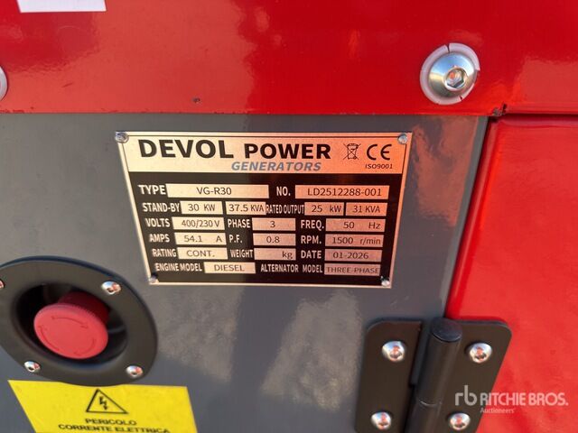 Devol VG-R30 Generator Set - Elektrisk generator: bilde 5 Devol VG-R30 Generator Set - Elektrisk generator: bilde 5