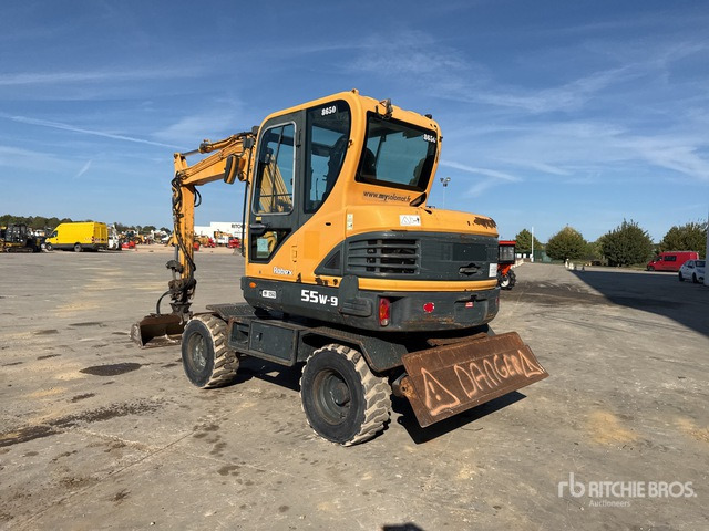 Hyundai R55W9 Pelle hydraulique sur roues - Hjulgraver: bilde 4 Hyundai R55W9 Pelle hydraulique sur roues - Hjulgraver: bilde 4