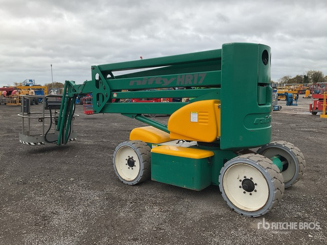 2008 Nifty-Lift HR17 2WD Electric (Inoperable) Articulating Boom Lift - Bomlift: bilde 3 2008 Nifty-Lift HR17 2WD Electric (Inoperable) Articulating Boom Lift - Bomlift: bilde 3
