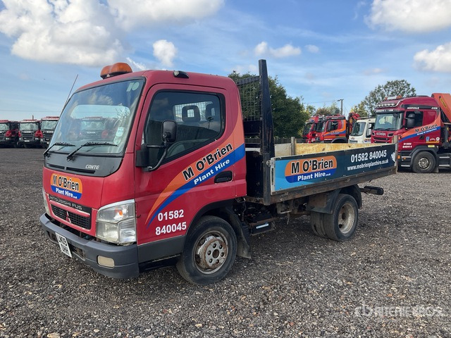 2009 Mitsubishi Canter 3C13-25 SWB 4x2 Flatbed Dump Truck - Tippbil: bilde 3 2009 Mitsubishi Canter 3C13-25 SWB 4x2 Flatbed Dump Truck - Tippbil: bilde 3