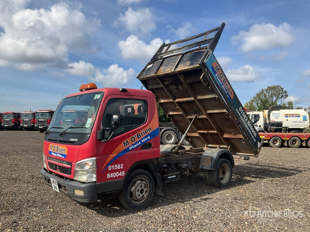 2009 Mitsubishi Canter 3C13-25 SWB 4x2 Flatbed Dump Truck - Tippbil: bilde 1 2009 Mitsubishi Canter 3C13-25 SWB 4x2 Flatbed Dump Truck - Tippbil: bilde 1