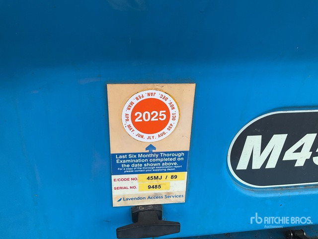 2012 JLG M450AJ 2WD Hybrid Articulating Boom Lift - Bomlift: bilde 4 2012 JLG M450AJ 2WD Hybrid Articulating Boom Lift - Bomlift: bilde 4