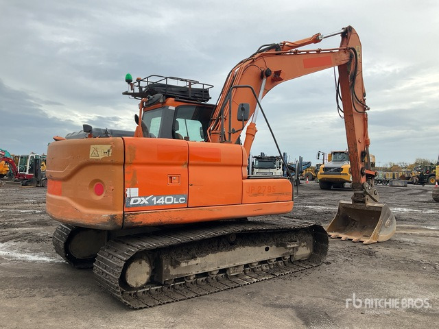 2013 Doosan DX140 LC Tracked Excavator - Beltegraver: bilde 4 2013 Doosan DX140 LC Tracked Excavator - Beltegraver: bilde 4