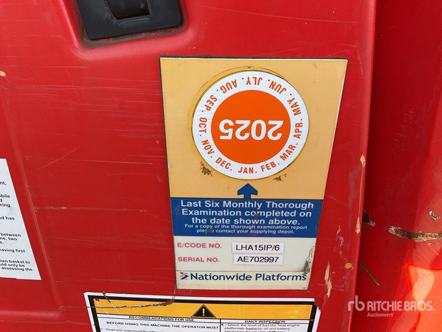 Bomlift 2014 Haulotte HA151P 2WD Electric Articulating Boom Lift: bilde 1