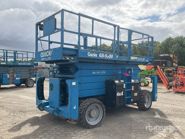 2015 Genie GS-5390 4x4 Diesel Scissor Lift - Sakselift: bilde 1 2015 Genie GS-5390 4x4 Diesel Scissor Lift - Sakselift: bilde 1
