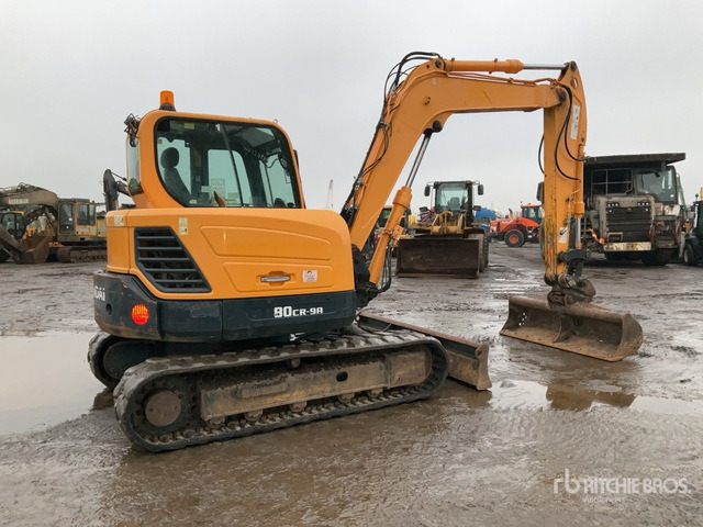 2016 Hyundai R80CR-9 Tracked Excavator - Beltegraver: bilde 3 2016 Hyundai R80CR-9 Tracked Excavator - Beltegraver: bilde 3