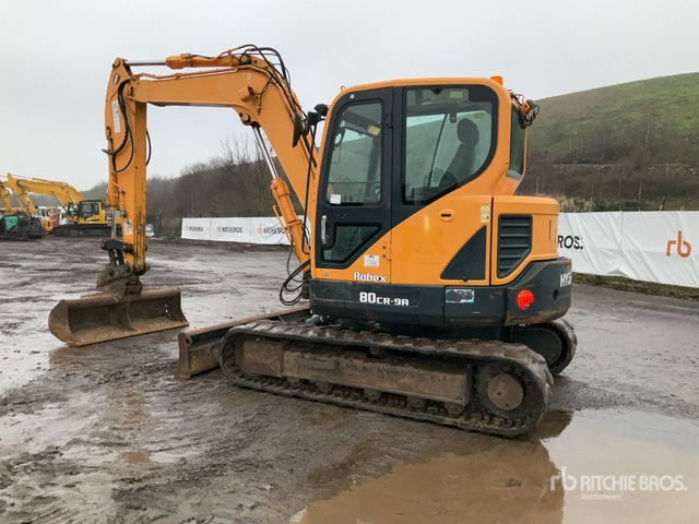 2016 Hyundai R80CR-9 Tracked Excavator - Beltegraver: bilde 2 2016 Hyundai R80CR-9 Tracked Excavator - Beltegraver: bilde 2