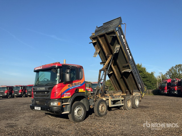 2016 Scania P410 8x4 Twin-Steer Tri/A Dump Truck - Tippbil: bilde 2 2016 Scania P410 8x4 Twin-Steer Tri/A Dump Truck - Tippbil: bilde 2