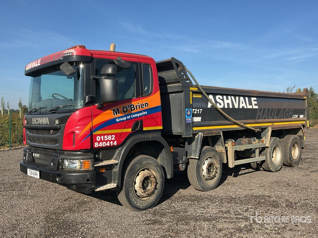 2016 Scania P410 8x4 Twin-Steer Tri/A Dump Truck - Tippbil: bilde 2 2016 Scania P410 8x4 Twin-Steer Tri/A Dump Truck - Tippbil: bilde 2