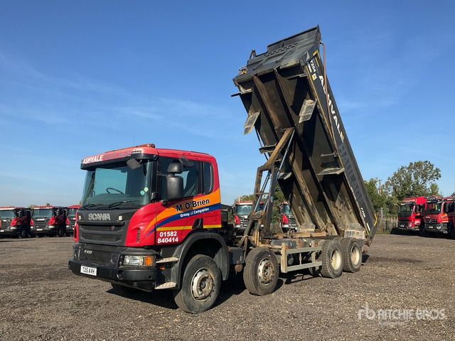 2016 Scania P410 8x4 Twin-Steer Tri/A Dump Truck - Tippbil: bilde 1 2016 Scania P410 8x4 Twin-Steer Tri/A Dump Truck - Tippbil: bilde 1