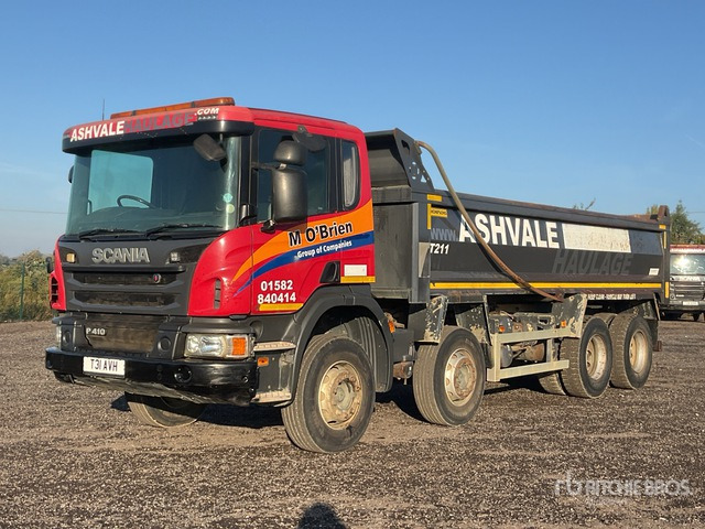 2016 Scania P410 8x4 Twin-Steer Tri/A Dump Truck - Tippbil: bilde 1 2016 Scania P410 8x4 Twin-Steer Tri/A Dump Truck - Tippbil: bilde 1