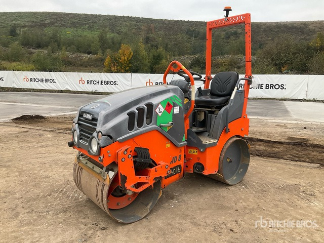 2018 Hamm HD8VV Hamm HD8VV Double Drum Roller Double Drum Roller - Vegvals: bilde 1 2018 Hamm HD8VV Hamm HD8VV Double Drum Roller Double Drum Roller - Vegvals: bilde 1