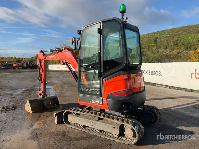 2018 Kubota U27-4 Mini Excavator: <6.6t - Minigraver: bilde 4 2018 Kubota U27-4 Mini Excavator: <6.6t - Minigraver: bilde 4