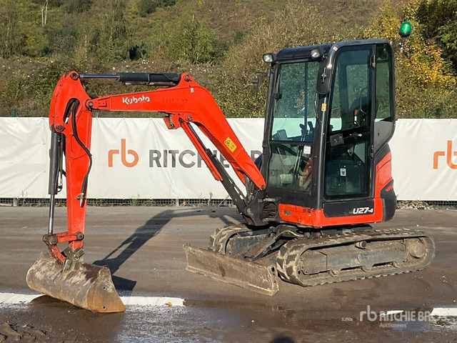 2018 Kubota U27-4 Mini Excavator: <6.6t - Minigraver: bilde 2 2018 Kubota U27-4 Mini Excavator: <6.6t - Minigraver: bilde 2